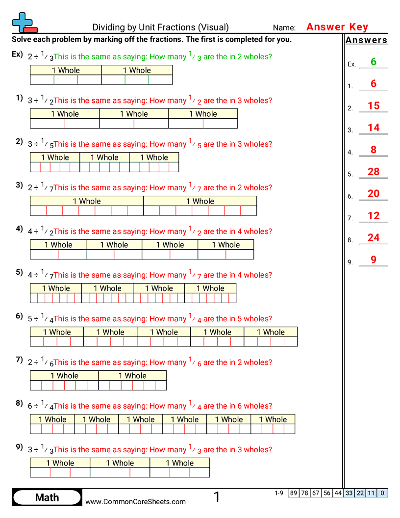 Related worksheet